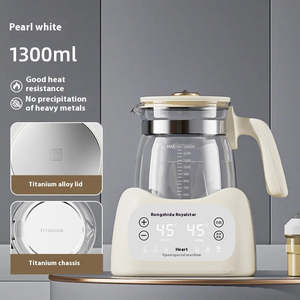 Royalstar RS-MK856 Thermostatic Smart Drinkware Automatic Insulation Adjuster Convenient Household <b>Glass</b> Milk Brewer - Product Image 3