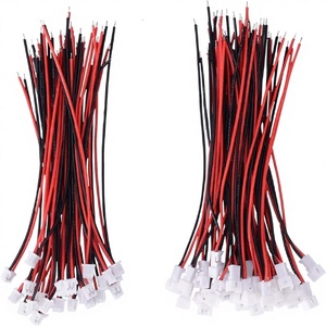 30 Paia di Connettori Micro Maschio-Femmina a <span class=keywords><strong>2</strong></span> Pin da 1,25mm con Cavo in Rame Rosso e Nero da 80mm IP67 per Macchine Elettroniche - Product Image 1
