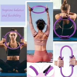 Set di 10 pezzi Starter <span class=keywords><strong>per</strong></span> esercizi domestici Set di anelli <span class=keywords><strong>per</strong></span> Pilates portatili <span class=keywords><strong>per</strong></span> <span class=keywords><strong>allenamento</strong></span> <span class=keywords><strong>Kit</strong></span> Bar Pilates multifunzionale con fasce di resistenza - Product Image 5