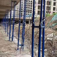 Soportes de Acero Galvanizado Telescópicos Ajustables de Alta Resistencia Weixin para Andamios y Construcción