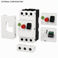 Disjoncteur de protection de moteur de ventilateur industriel ZCEBOX à boîtier moulé 24-32A 440V IEC 60947-4-1 à courant réglable