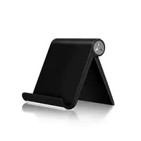 ABS מתקפל נייד טלפון מחזיק, מתכוונן שולחן עבודה מיני טלפון Tablet Stand עבור iPhone סמסונג iPad
