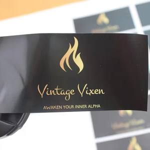 Étiquette de Logo auto-adhésive personnalisée de haute qualité, autocollants adhésifs imperméables <span class=keywords><strong>pour</strong></span> <span class=keywords><strong>produits</strong></span> de congélation, étiquettes <span class=keywords><strong>pour</strong></span> gobelets de boissons glacées - Product Image 2