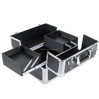Boîte de toilettage en aluminium verrouillable pour le stockage essentiel des soins aux chevaux
