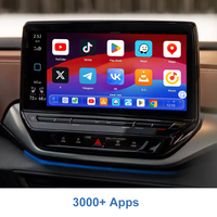 WIZCAR M3 multimedia YouTube TikTok google waze spotify aplicacione para pantalla original coche usar Apple CarPlay Android Auto