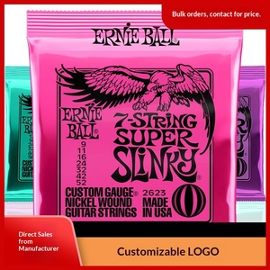 Juego Completo de Cuerdas para <span class=keywords><strong>Guitarra</strong></span> <span class=keywords><strong>Eléctrica</strong></span> 2223 y 2221, Calibre Personalizado, Entorchado de Níquel, Genuinas - Product Image 4