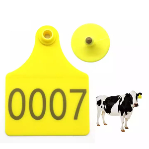 Étiquette d'oreille en TPU avec numéro, Code à barres, Logo de ferme, de bétail, de mouton, de vache, de bétail - Product Image 3