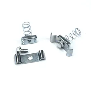 Grid bridge buckle connection screw straight connection corner butt joint cable tray accessories