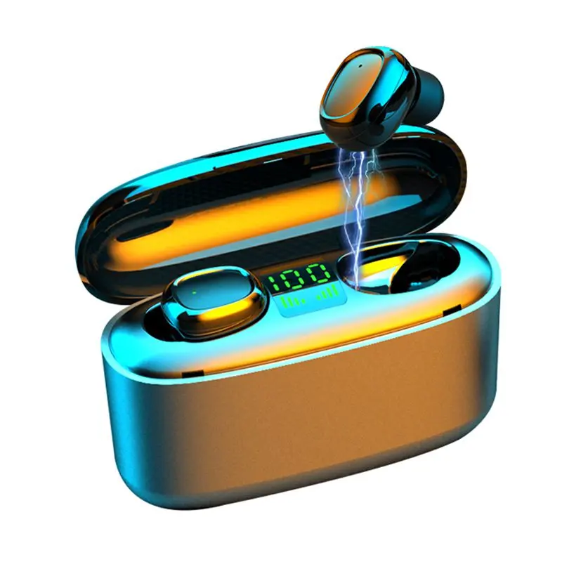 G5S LED מגע בקרת IPX7 עמיד למים 9D סטריאו TWS אוזניות אלחוטי אוזניות אוזניות