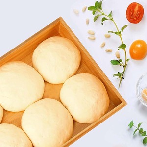 Scatola di cibo di bambù con un coperchio è adatto per 6 palline di pasta ed è un contenitore di correzione dell'impasto per cucine domestiche - Product Image 6