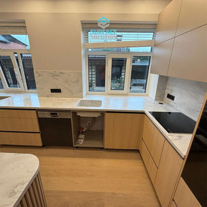 Plaques de surface solide en acrylique blanc modifié de haute qualité, comptoir <span class=keywords><strong>Dekton</strong></span> 6X2440X760mm - Product Image 4