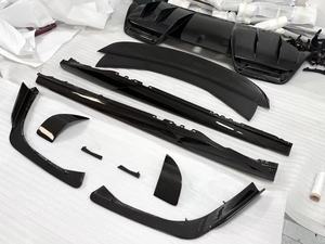 Kit de Carrocería de Fibra de Carbono Estilo N para <span class=keywords><strong>Ferrari</strong></span> 296 GTB GTS, Alerón Delantero, Faldones Laterales, Difusor Trasero y Alerón Trasero de Fibra de Carbono Estilo N - Product Image 2