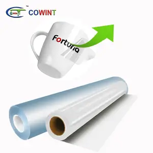 Cobint 30Cm * 100M Transfer Printing A & B A En B Dtf Ab Huisdier Sticker Film Uv Dtf Film Voor UV-Printer Plastic Uv Dtf Film Roll