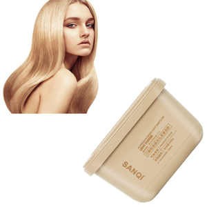 SANQI Poudre décolorante permanente jaune pour cheveux avec formule ultra-liftante, éclaircissant et illuminateur professionnel 600g, décolorants - Product Image 1