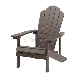 Meubles de jardin en bois en <span class=keywords><strong>plastique</strong></span>, meubles de style américain bon marché, chaises fixes pour piscine - Product Image 2
