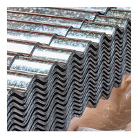 Tôle de toiture galvanisée en vente chaude, à paillettes régulières, 0,4 mm 0,5 mm G550, tôle de zinc ondulée