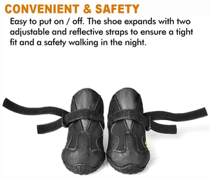 Zapatos para Perro Personalizados, Cómodos, Económicos, de Malla, con Diseño de Moda, Protección para Patas en Invierno, con Botines de Goma - Product Image 3