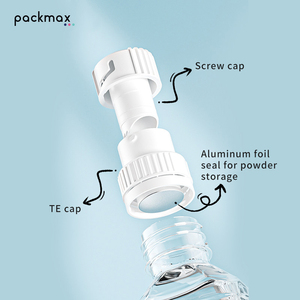 Bouchon de bouteille en plastique personnalisé 3025 pour séparation solide-liquide, à ouverture facile, écologique, anti-déversement, pour eau minérale et thé instantané - Product Image 4