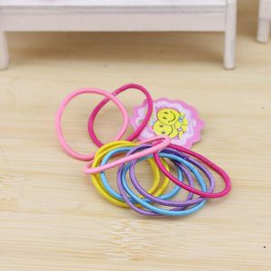 Élastiques à cheveux pour enfants, couleurs fluorescentes, 500 pièces par paquet, usage quotidien - Product Image 1