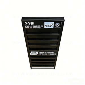 Présentoir mural double face en métal pour vernis à ongles, support de promotion pour vernis de couleur et nail art - Product Image 5