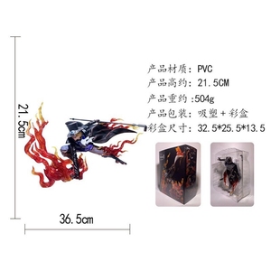 One P IU Resonance Fire Fist Sabo Revolutionary Army GK Figure Model Display Statue Anime Merchandise <strong>Collectible</strong> - Product Image 4