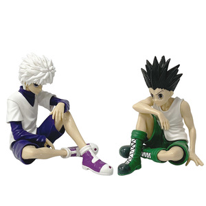 Figura <span class=keywords><strong>de</strong></span> Anime <span class=keywords><strong>de</strong></span> PVC <span class=keywords><strong>de</strong></span> 2 Estilos, Personaje <span class=keywords><strong>de</strong></span> Dibujos Animados, Cazador Sentado, <span class=keywords><strong>GON</strong></span> FREECSS, Killua Zoldyck - Product Image 3