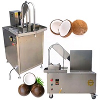 Machine automatique de découpe et de fendage de noix de coco vertes fraîches jeunes
