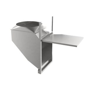 Sistema de tolva de lavandería para reciclaje de residuos con puerta de descarga tipo tolva para instituciones médicas - Product Image 3