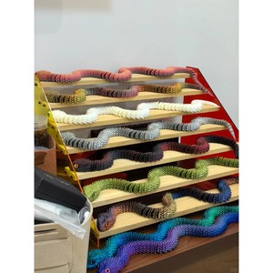 Jouets mignons de haute qualité imprimés en 3D, serpent anaconda à assembler pour garçons, œuf de serpent avec yeux imprimés en 3D et serpent à l'intérieur - Product Image 5
