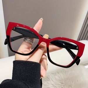Gafas Ópticas Personalizadas, Montura <span class=keywords><strong>de</strong></span> Gafas <span class=keywords><strong>para</strong></span> <span class=keywords><strong>Mujer</strong></span> con Diseño <span class=keywords><strong>de</strong></span> Ojos <span class=keywords><strong>de</strong></span> Gato, Protección Anti Luz Azul - Product Image 3