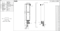 Modul LCD Bar Ultra-Tipis 7" 280x1424 Antarmuka MIPI 500 Nits IPS All View untuk Layar Lantai Lift & Strip Kontrol Rumah Pintar