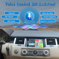 Mise à niveau de l'écran d'origine, CarPlay sans fil, Android Auto, navigation multimédia pour Range Rover Sport L320, système Denso du tableau de bord