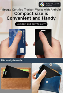 Nouvelle Tendance : Mini Portefeuille Intelligent Certifié <span class=keywords><strong>Google</strong></span> avec Localisateur Anti-Perte et Traceur GPS pour Android (<span class=keywords><strong>Google</strong></span> Find My Device) - Product Image 6