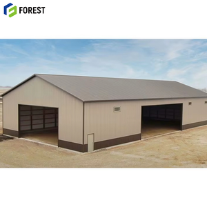 Cheap Prefabricated Workshop Prefab Steel Structure Farm Storage Warehouse Metal Building <b>Kits</b> - Product Image 5