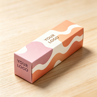 Caja de regalo plegable con cierre oculto, caja cosmética con logo personalizado para pequeños aparatos, velas, venta al por menor y al por mayor