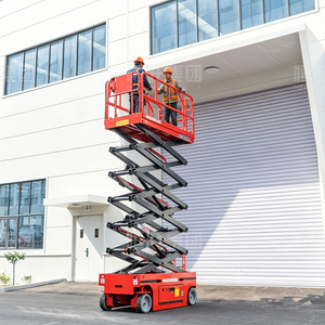 Plataforma Elevadora de <span class=keywords><strong>Tijera</strong></span> Eléctrica Móvil de 14 m con Capacidad de Carga de 320 kg, 500 kg, 1000 kg, Elevador Hidráulico de <span class=keywords><strong>Tijera</strong></span> para Operaciones en Altura - Product Image 1