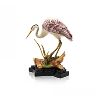 Nouvelle pièce décorative d'art cygne de style chinois, luxe léger et haut de gamme, pour salon, entrée, meuble TV et objet de décoration
