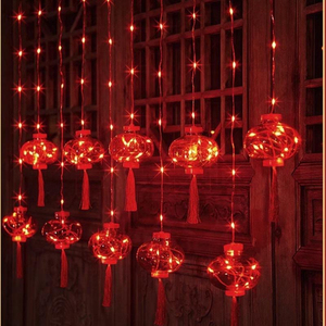 Nueva Cadena de Luces Decorativas LED para el Festival Chino de Año Nuevo, Nivel de Protección IP54, Luces de Navidad - Product Image 5