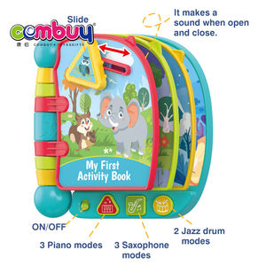 Juguete Educativo Musical para Bebés, Libro de Actividades de Aprendizaje Temprano para Pasar las Páginas - Product Image 5