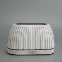 Diffuseur d'huiles essentielles à ultrasons, humidificateur d'air à LED, grain de bois, brume froide, pour la maison