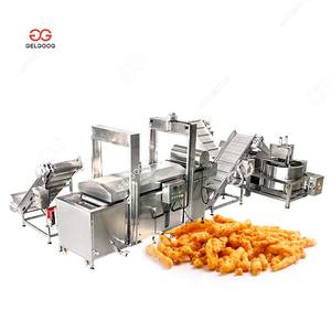 Usine de fabrication de coquilles de frites Tostada, ligne de traitement Kurkure Nik Nak, Machine de fabrication de blé soufflé - Product Image 1