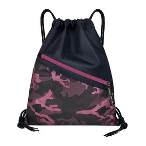 Bolsa Deportiva Personalizada Ecológica de Poliéster con Cordón, Impermeable, con Patrón de Letras, Cierre de Hombro, Reutilizable - Product Image 2