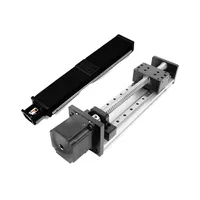 Kit de table coulissante CNC robuste Modèle 15100 avec moteur NEMA23, pilote DM556, alimentation et contrôleur pour machine CNC à glissière linéaire axe XYZ