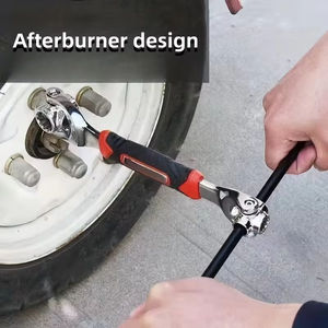 Llave de carraca universal multiusos de 360 grados para reparación al por mayor, con manguito giratorio para pernos estriados - Product Image 2