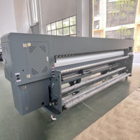 Impresora de Inyección de Tinta Eco-Solvente Imprimible de 1.3m de Ancho CMYK y Cortadora con Cabezal de Impresión DX5 XP600 DX7 Ricoh para Impresión de Tubos