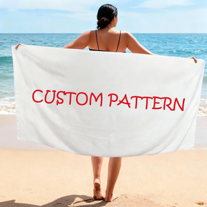 Tùy Chỉnh Lớn Trọng Lượng Nhẹ Sợi Nhỏ Bãi Biển Khăn Mềm Terry Vải Sọc Thiết Kế Thổ Nhĩ Kỳ Phong Cách Cho Mùa Hè Đi Phòng Tập Thể Dục Khách Sạn Sử Dụng - Product Image 3