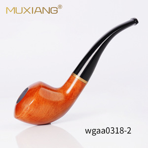Muxiang Tobacco Pipe Bent Type aa0318-2 Smoking Pipe - Product Image 2
