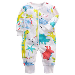Tuta da neonato a maniche lunghe abito da Boxer per bambini, completo da bambino, con stampa Casual, <span class=keywords><strong>abbigliamento</strong></span> in cotone per la primavera - Product Image 1