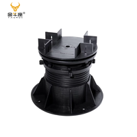 Supports de terrasse réglables en plastique Taurus pour terrasse extérieure