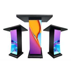 Pantalla LED para Podio Interior a Todo Color P1.86, 600x500x1250mm, <span class=keywords><strong>Atril</strong></span> Digital con Módulo LED GOB Flexible para Conferencias y Salas de Lectura - Product Image 4